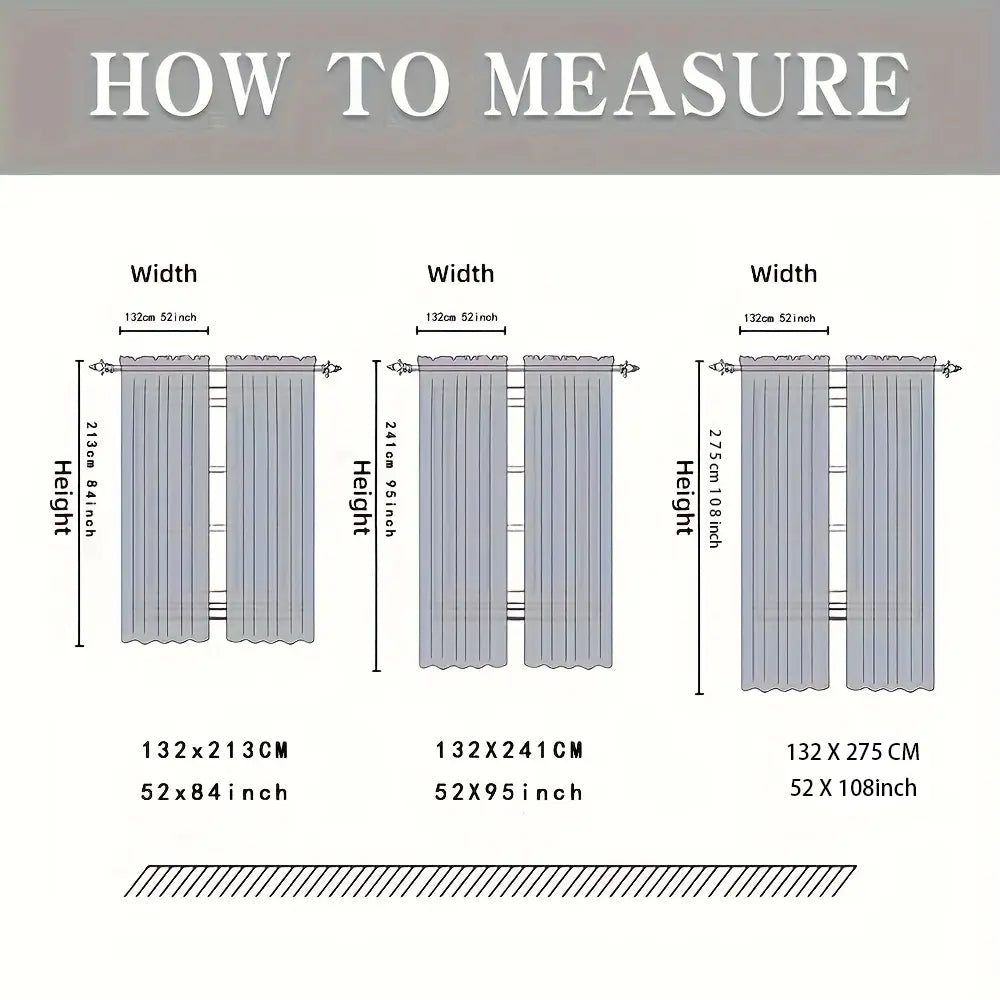 2Panels Double Embroidered Shading Curtain, Living Room Bedroom Dining Room Kitchen European Romantic Bay Window Curtain Embroidered Curtain Home Decoration